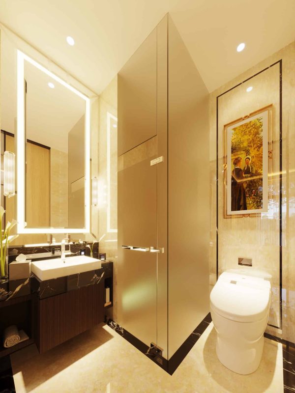 C1-WC. (SUITE ONE BEDROOM TYPE A)