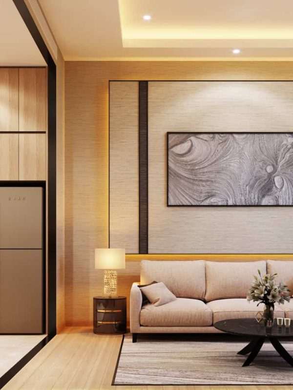 C3-LIVINGROOM+PANTRY (SUITE ONE BEDROOM TYPE A)